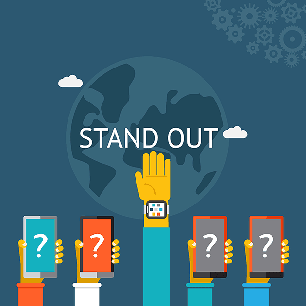 Stand out in and interview